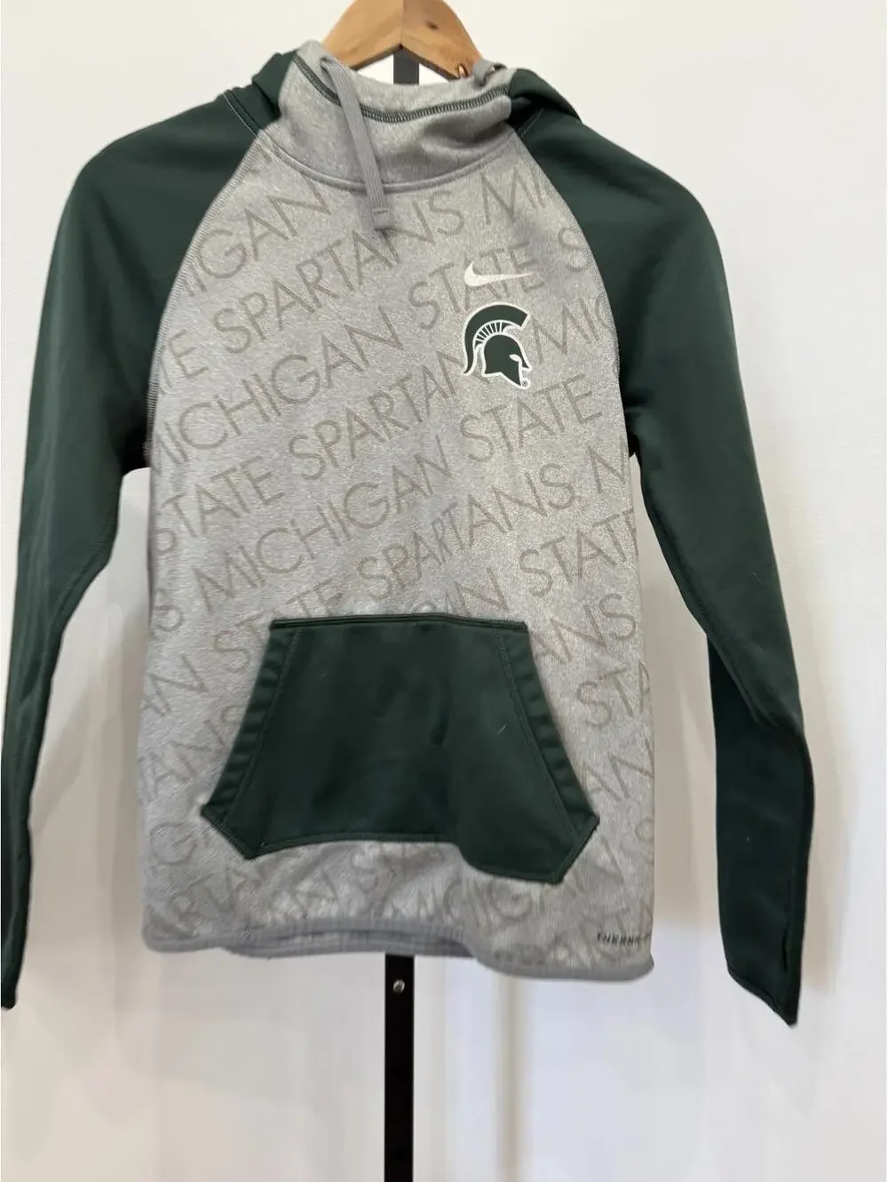 Nike Michigan State Spartans Hoodie Sweatshirt XS